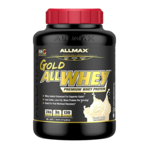 ALLMAX Nutrition Gold ALLWHEY, French Vanilla - 5 lb - 24 Grams of Protein