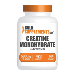 BulkSupplements.com Creatine Monohydrate Capsules 420 Capsules