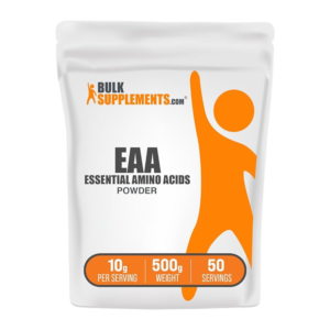 BulkSupplements.com Essential Amino Acids Powder 500g (1.1 lbs) (Pack of 1)