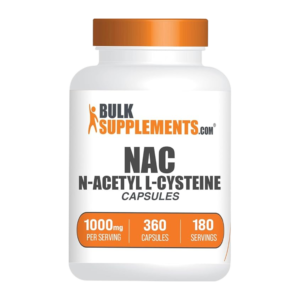 BulkSupplements.com N-Acetyl L-Cysteine 1000mg Capsules