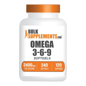 BulkSupplements.com Omega 3-6-9 Softgels  240 Count (Pack of 1)