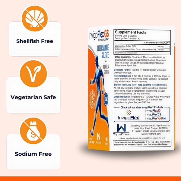 INVIGOFLEX® GS - Glucosamine Sulfate - Image 2