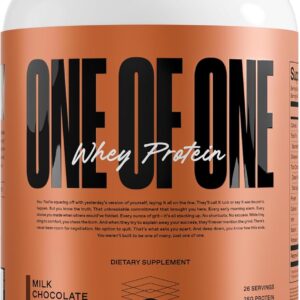 ONE OF ONE Whey Protein Powder – 25g Whey Protein Concentrate with Digestive Enzymes