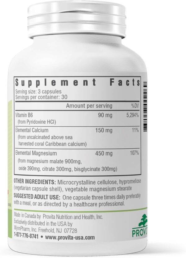 Magnesium Pro | Maximum Absorption with Calcium and B6, 450mg 90 CT - Image 2