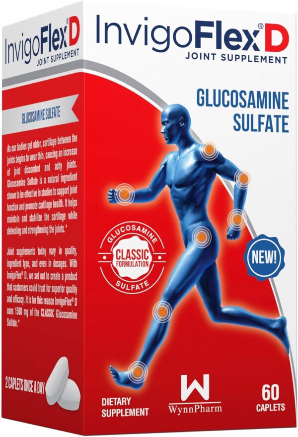 INVIGOFLEX® D - 1500mg of Glucosamine Sulfate