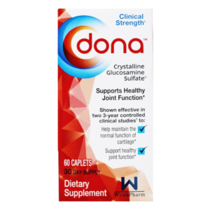 Dona Crystalline Glucosamine Sulfate, 750 Mg, 60 Count