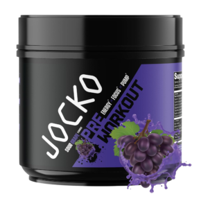 Jocko Fuel Ultimate Pre Workout Powder Muscle Pump, Energy, & Recovery 200mg Caffeine Sour Grape