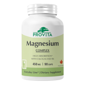 Magnesium Pro | Maximum Absorption with Calcium and B6, 450mg 90 CT
